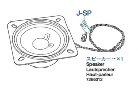 Luidspreker voor deTamiya Leopard 2A6 (56020) 1:16