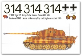 EP 0998 Tiger II 3. Kom. schw. Heeres Pz Abt 506