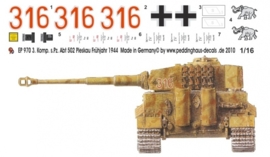 EP 0970 Tiger I 3. Komp. schw. Heeres Pz Abt. 502 Kurland