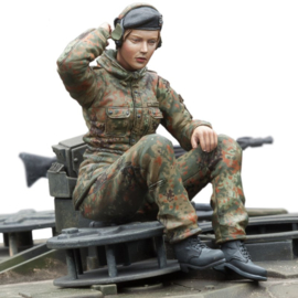 1:16 vrouwlijke Bundeswehr tankschutter