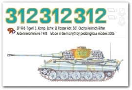 EP 0996 Tiger II 3. Komp. schw. SS Pz Abt 501