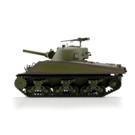 Heng Long 1/16 RC M4A3 Sherman green BB+IR (Metal Tracks) (Green) (HengLong Torro-Edition BB+IR)