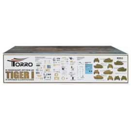 Torro 1/16 RC Kit Tiger I (RC optional Model Kit )