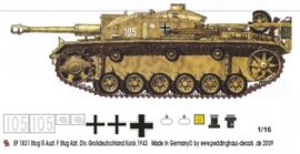 EP 1831 Stug III Ausf F Div Grossdeutschland