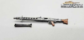 1/16 MG 42 german machine gun WW2 painted metal with folded bipod