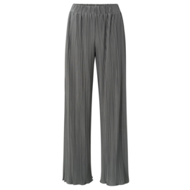 YAYA jersey plissé broek met elastieken band