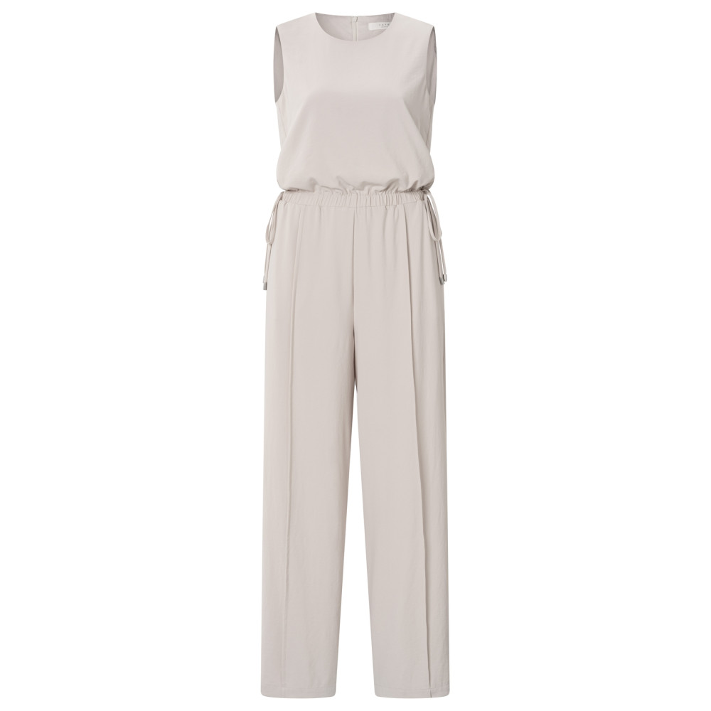 YAYA Mouwloze jumpsuit met cord detail