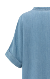 YAYA Chambray jurk