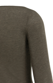 YAYA Top met lange mouwen en ronde hals