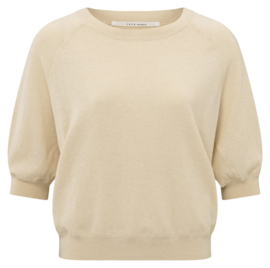 YAYA Raglan trui met korte mouw