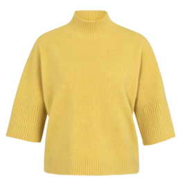 YAYA Sweater met rib mouwen