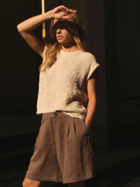 YAYA Mouwloze sweater met texture