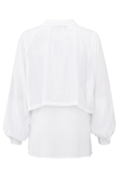 YAYA Shiny Dubbele blouse