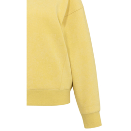 YAYA Sweater van stevige stof met gewassen effect