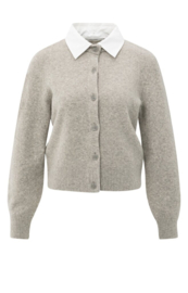 YAYA Vest met Afneembare kraag