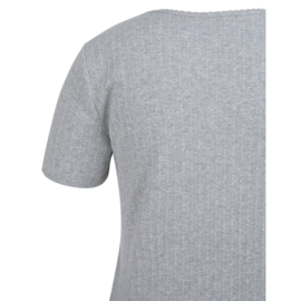 YAYA Geribd T-Shirt met subtiel hals detail
