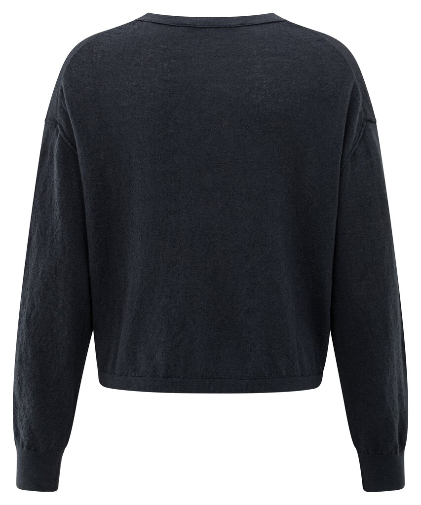 YAYA Sweater met lichte textuur en ronde hals