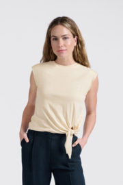 YAYA Top met knoopdetail