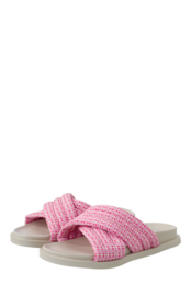 YAYA Slipper met mini retro print