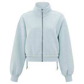 YAYA Rib vest met koord