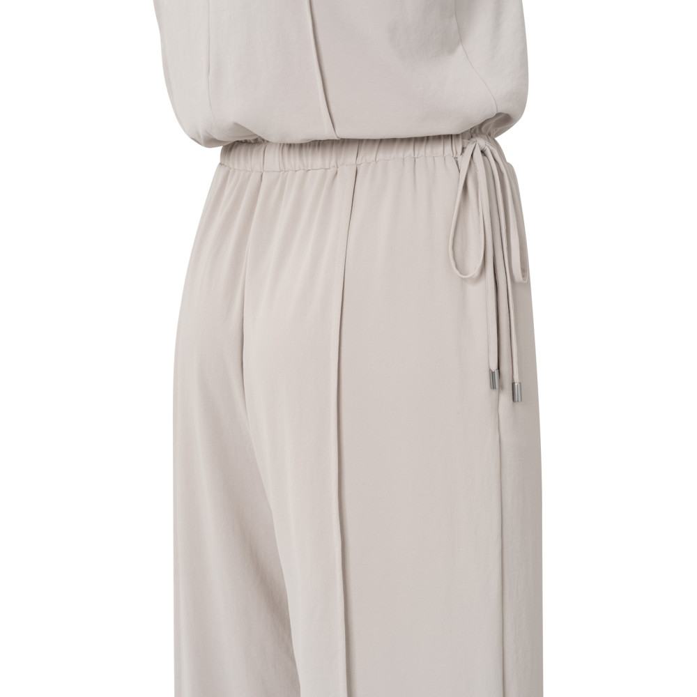 YAYA Mouwloze jumpsuit met cord detail