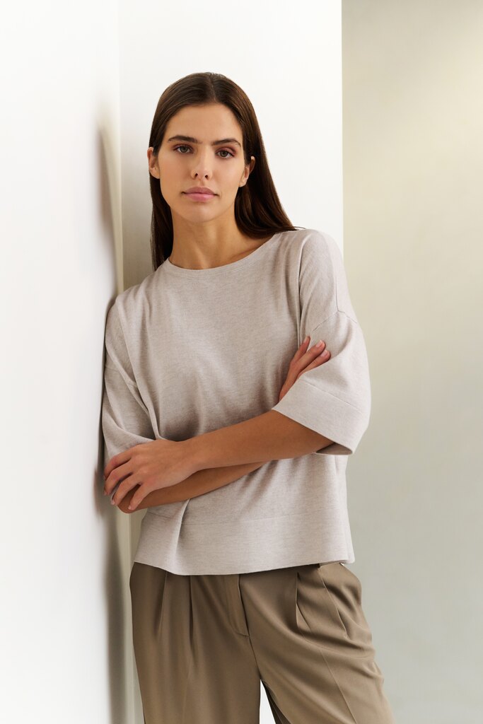 YAYA Oversized T-Shirt met korte mouwen