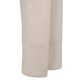 YAYA Linen mix wide leg broek met details