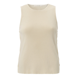 YAYA Mouwloze top met knoop details