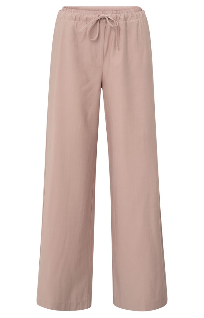 YAYA Broek met satijnen contrasterende tailleband