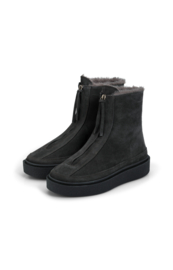 YAYA Suede outdoorlaars met ritssluiting
