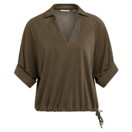 YAYA Jersey top met strikje