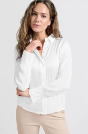 YAYA Fabric mix blouse