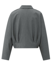 YAYA Blouse jasje  met strik details