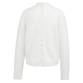 YAYA Trui met knoopjes op de rug