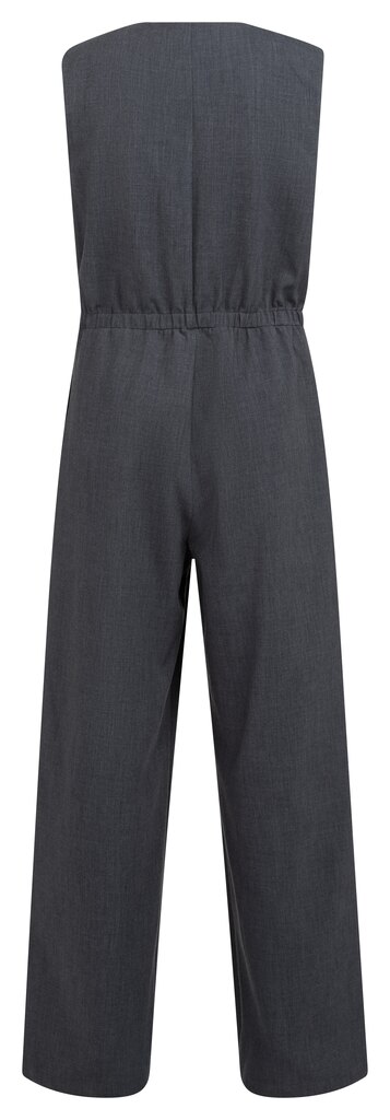 YAYA Wide leg mouwloos jumpsuit met band