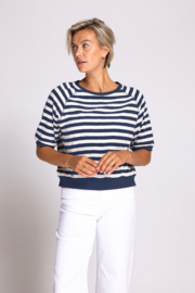 ZHRILL Badstof streep trui Zhinge