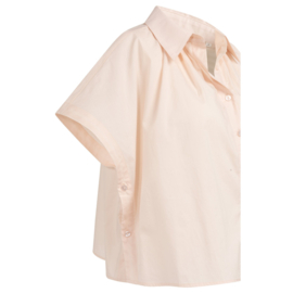 YAYA Mouwloze blouse met knoopjes