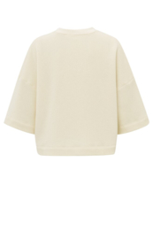 YAYA Sweatshirt met driekwart mouw