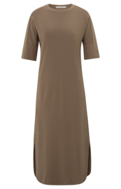 YAYA Jersey jurk met riem