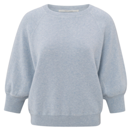 YAYA Sweater met ronde hals en raglan mouw