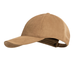 YAYA Suede pet met grove stiksels
