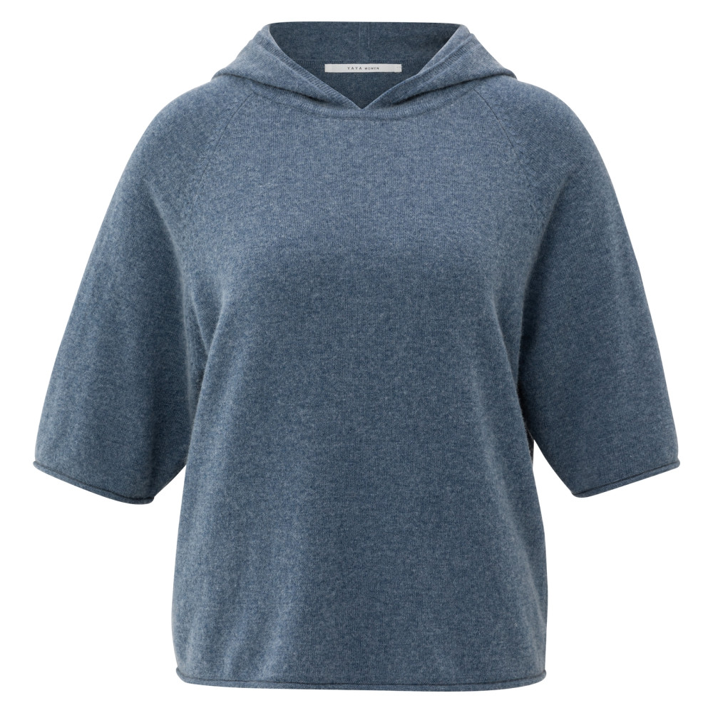 YAYA Hoody met korte mouw