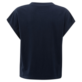 YAYA Mouwloze T-shirt met hoge hals