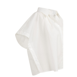 YAYA Mouwloze blouse met knoopjes