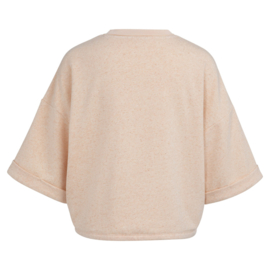 YAYA Sweatshirt met korte mouw en koord