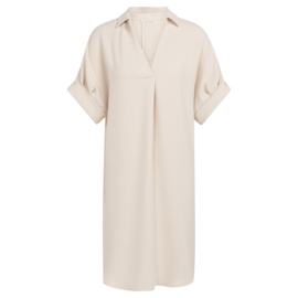 YAYA V-neck jurk met 3 kwart mouw