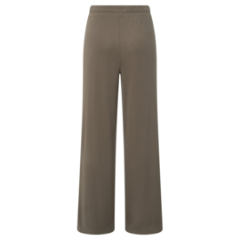 YAYA Jersey wide leg broek met elastieke band