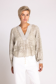 ZHRILL Kanten blouse Romy