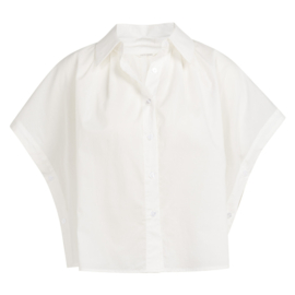 YAYA Mouwloze blouse met knoopjes