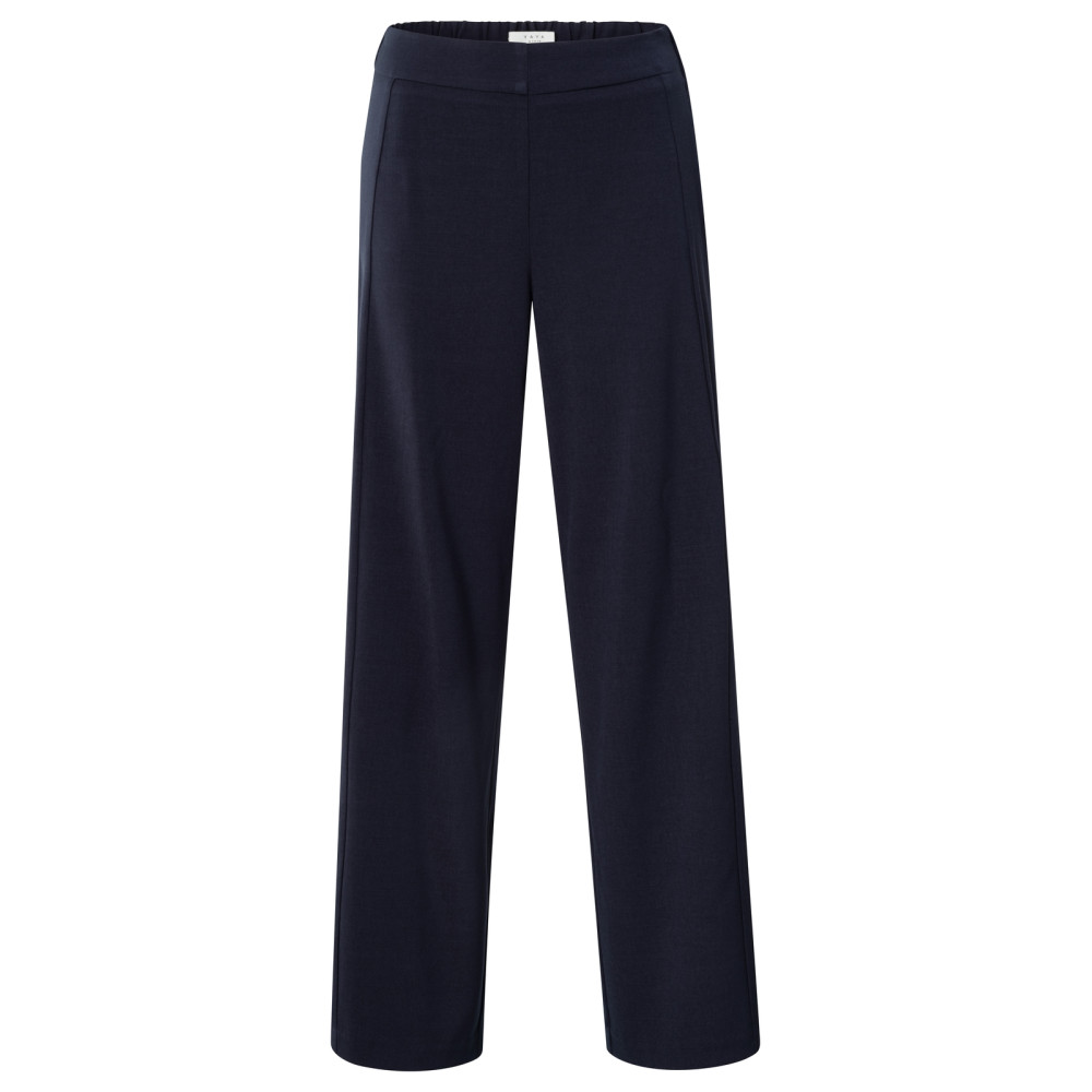 YAYA Wide leg broek met details